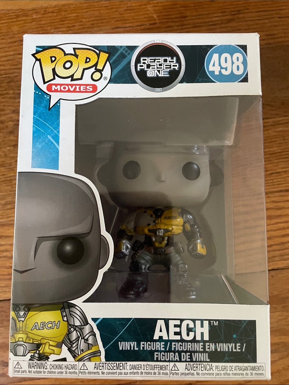 Funko POP! Movies Ready Player One AECH Yellow and Silver Vinyl Figure #498